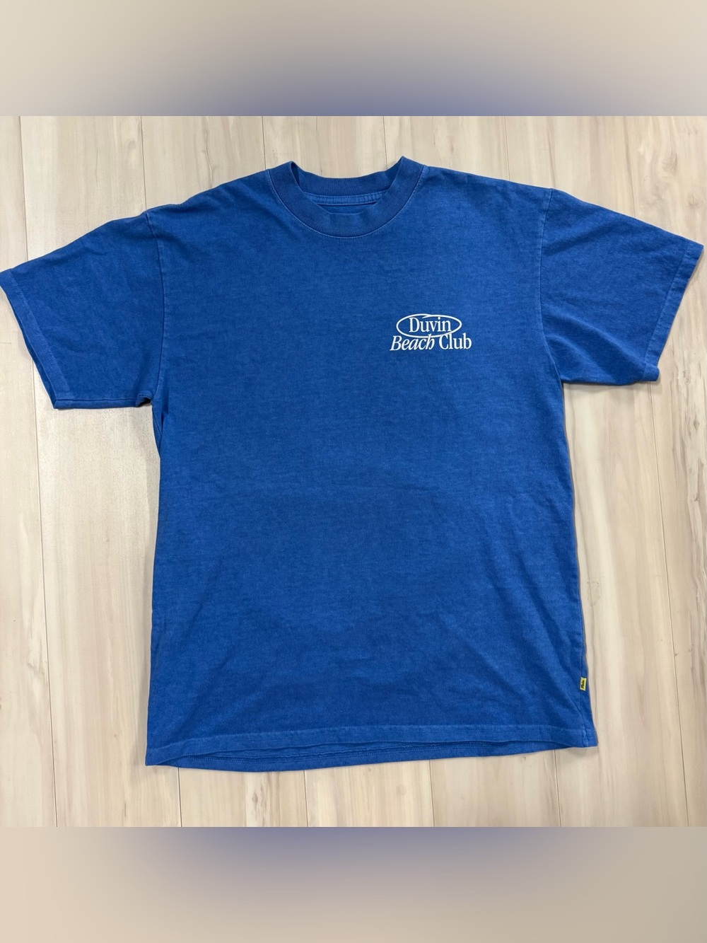 Duvin Blue Tee size Medium, Miami style Surfwear